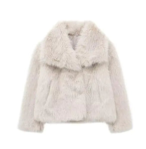 Plush Fur Coat