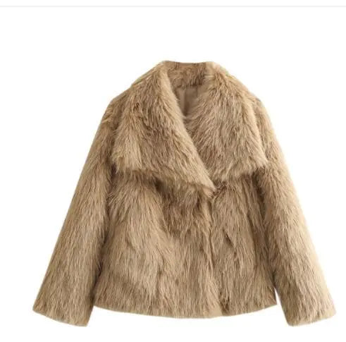 Plush Fur Coat