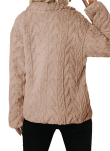 Caramel Winter Fleece Jacket