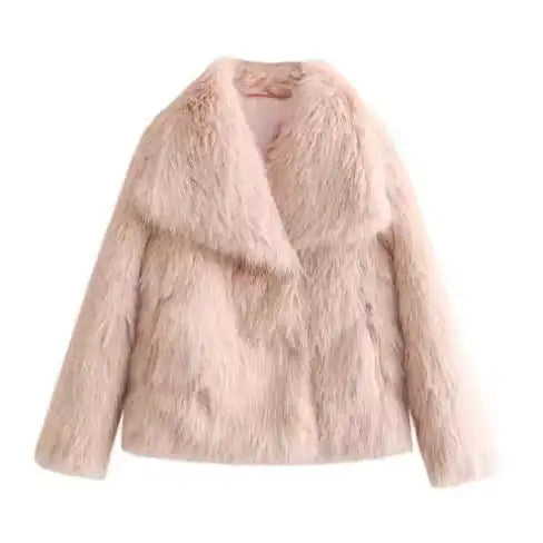 Plush Fur Coat