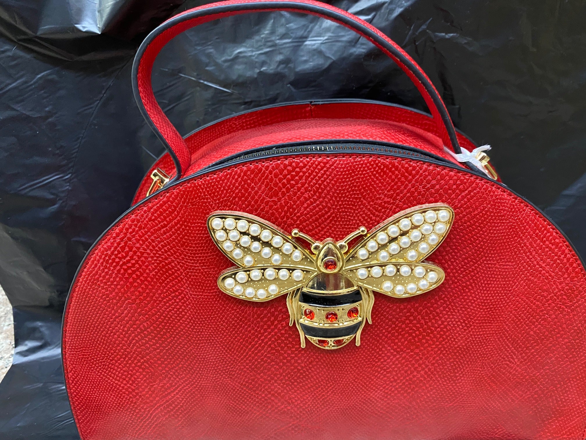 Red Bumblebee bag with Wallet