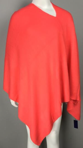 Orange Acrylic Poncho: Best Seller!!!