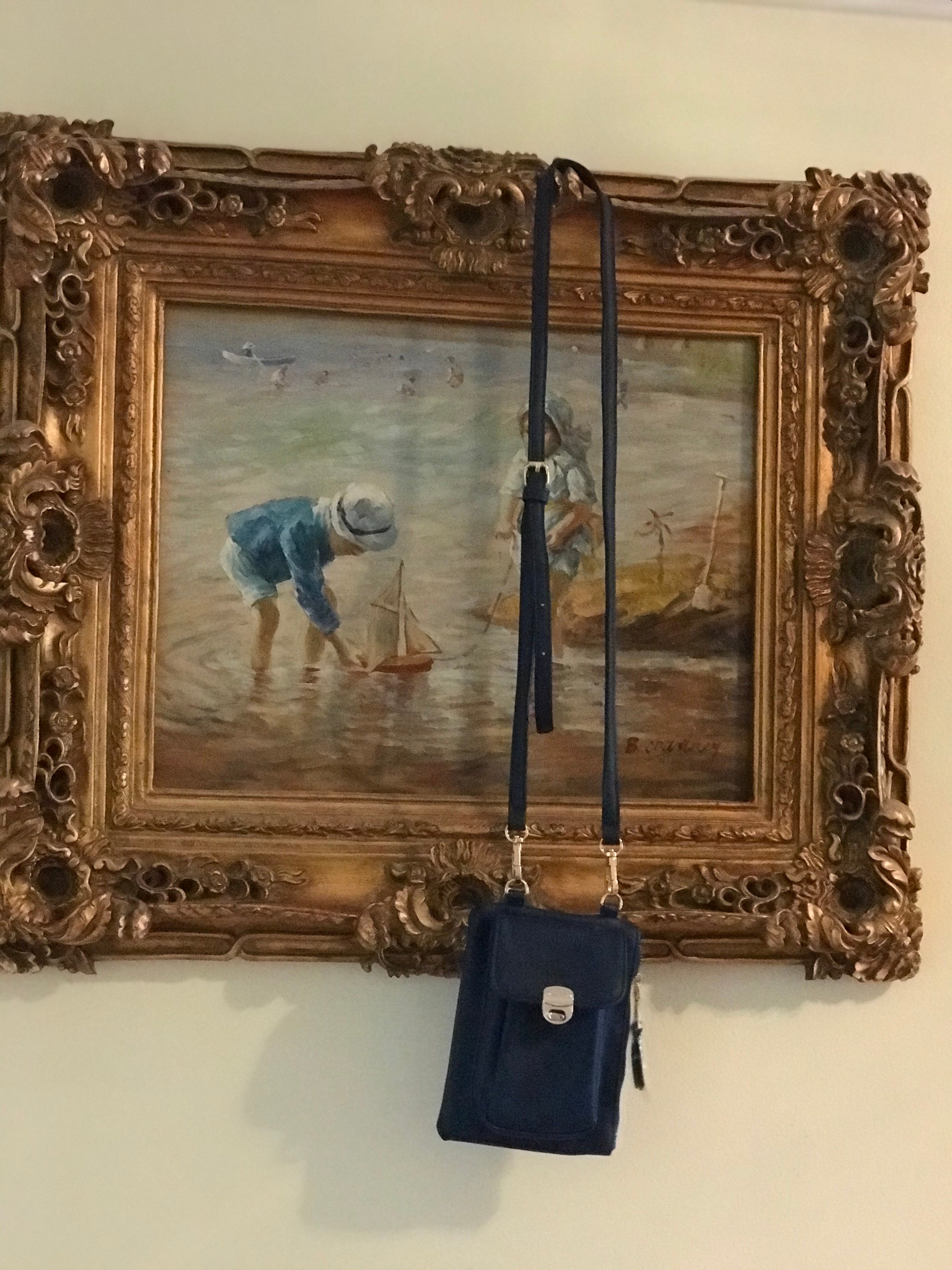 Navy Blue Crossbody Bag