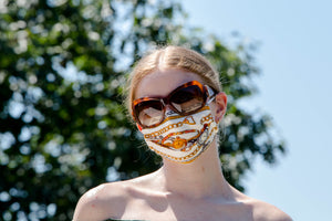 Equestrian Clock Mask