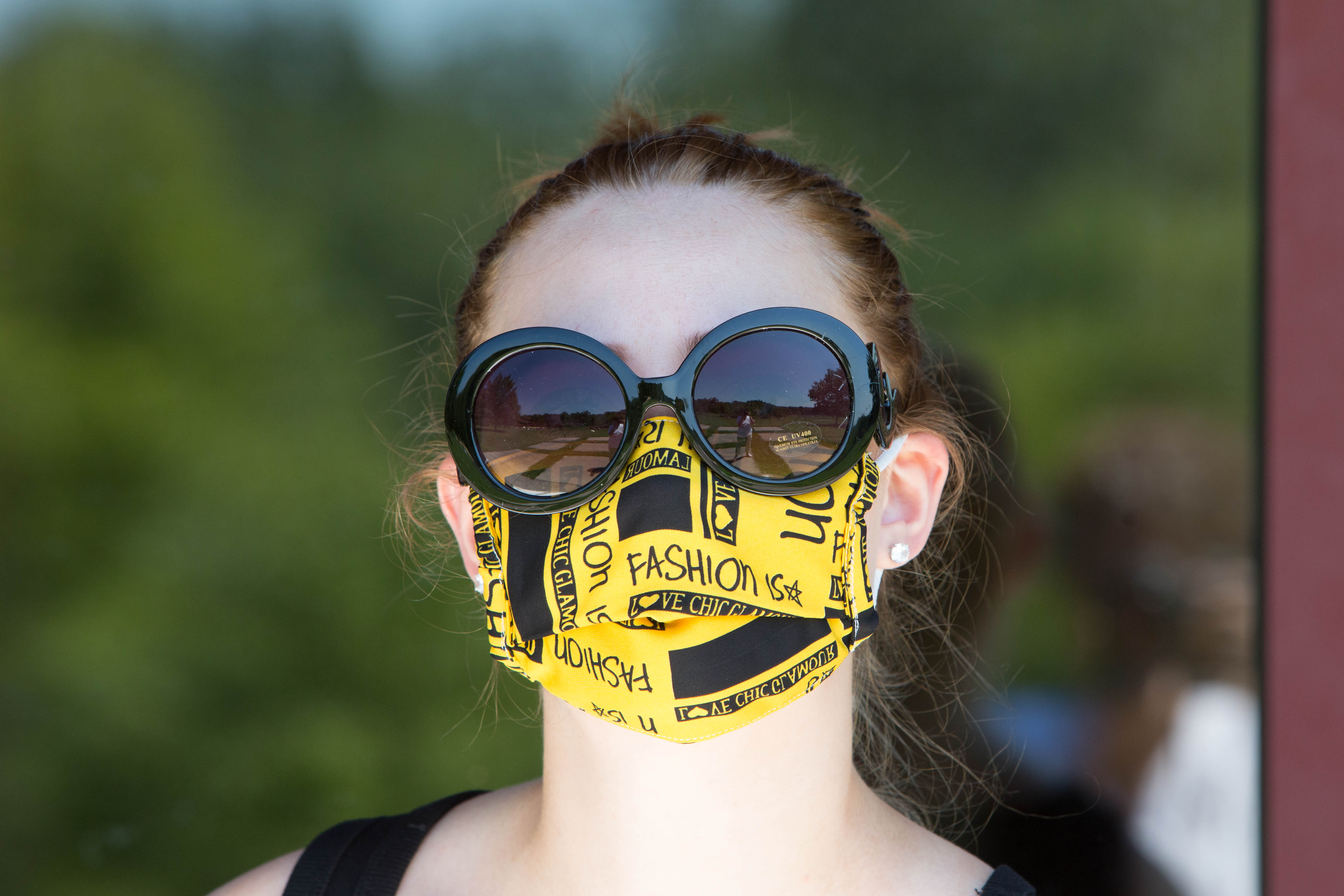 Yellow Fashion Mask