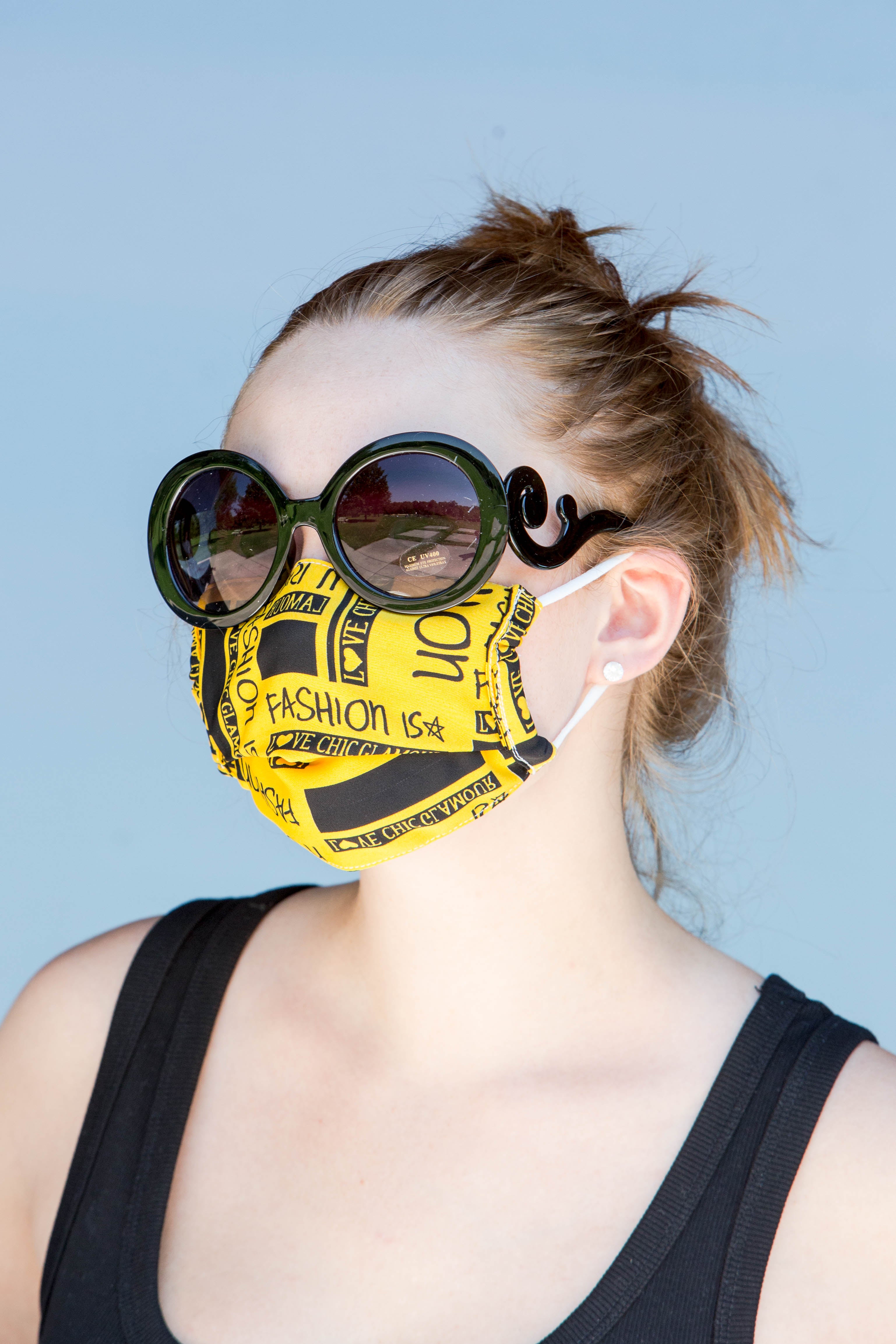 Yellow Fashion Mask